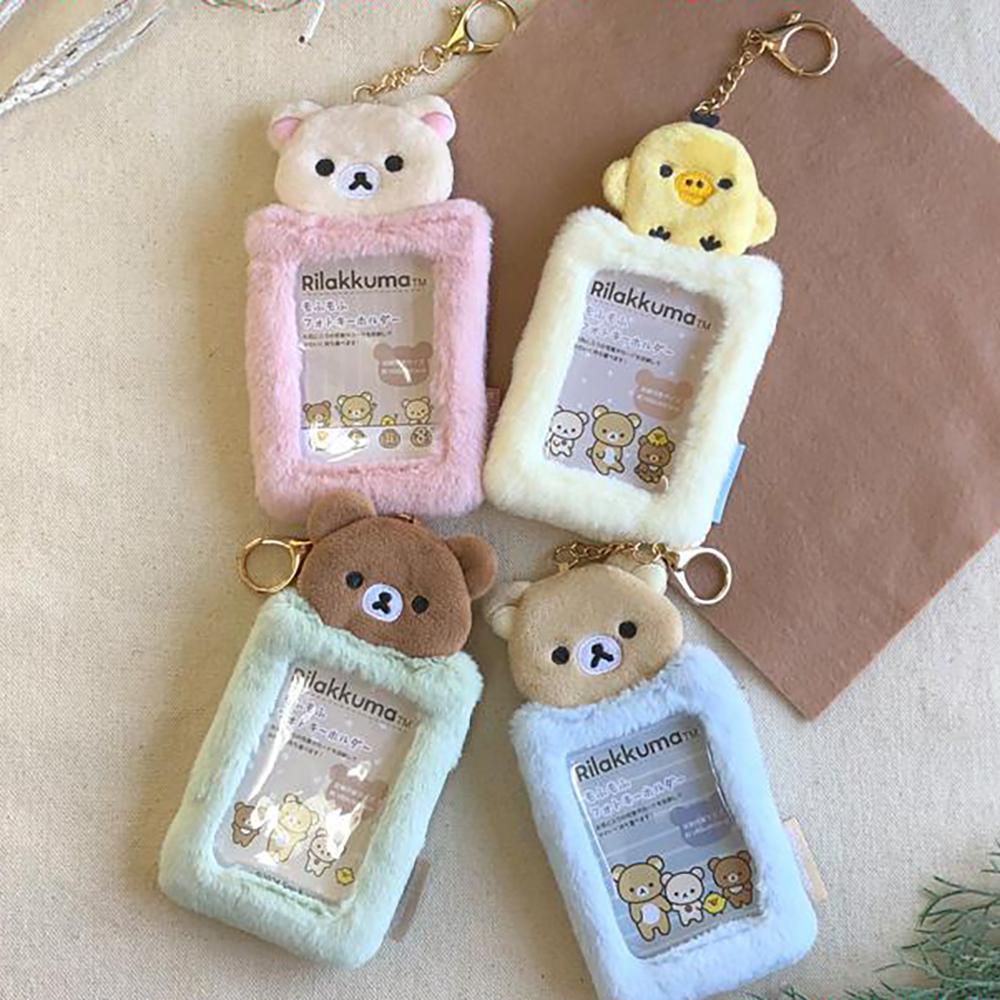 リラックマ もふもふ フォトカード ポカ キーホルダー