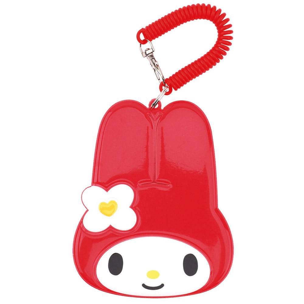 マイメロディ 50周年 フォトカードホルダー キーリング