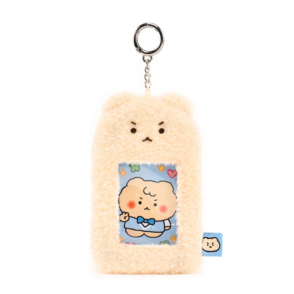 マンガロジン クマ フォトカードホルダー キーリング