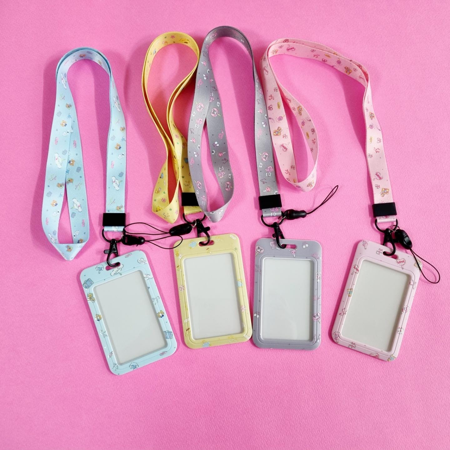 サンリオ ポカホルダー クロミ マイメロディ シナモロール ポムポムプリン 証明写真 フォトカード キーリング チェキホルダー ストラップ