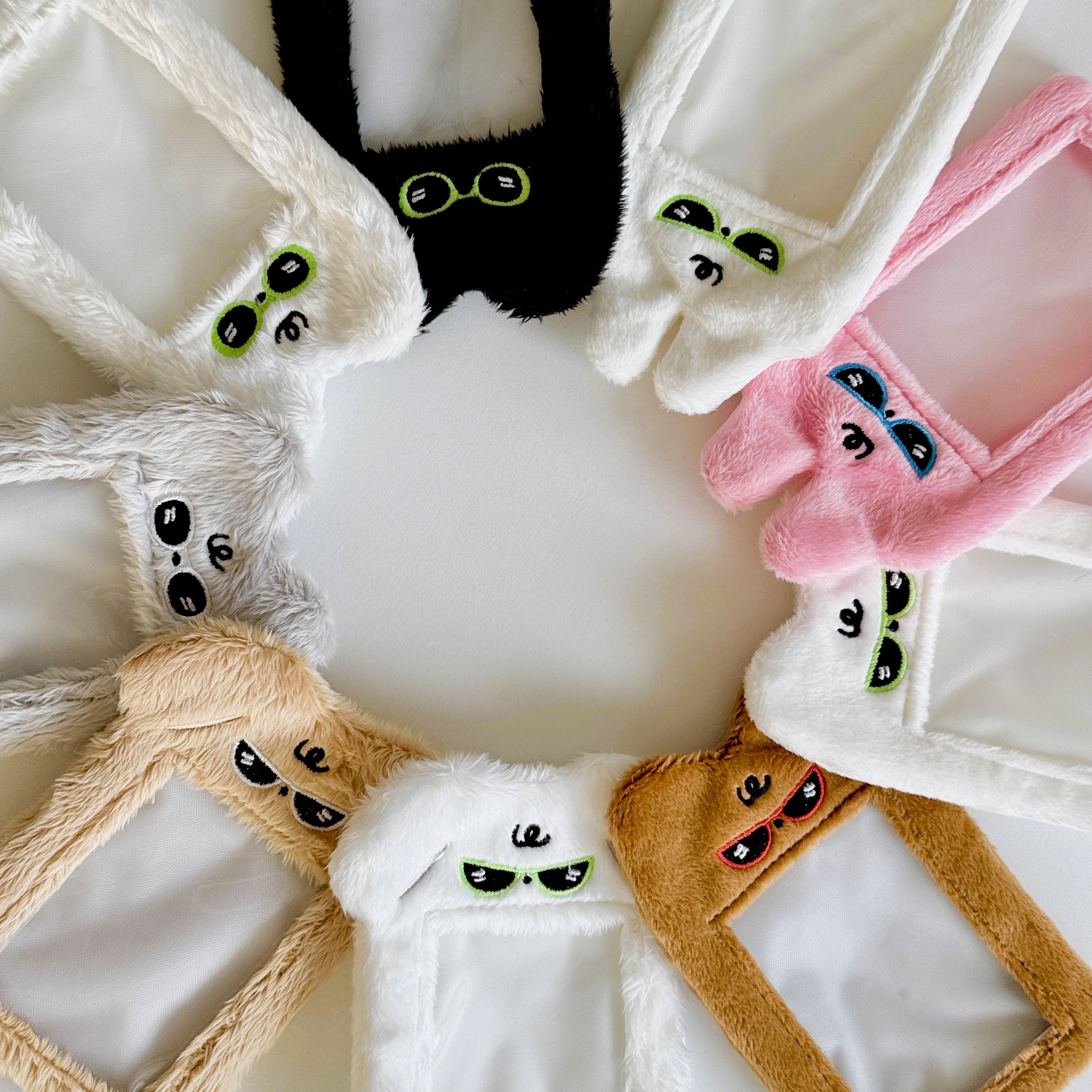 もふもふ ポカホルダー フォトカードホルダー キーリング エイリアン ポカケース ポーチ