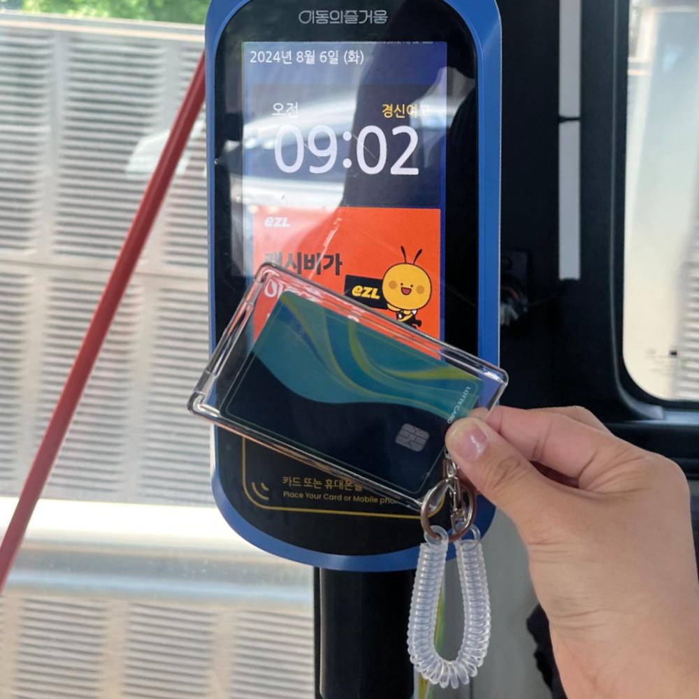 フォトカードホルダー キーリング