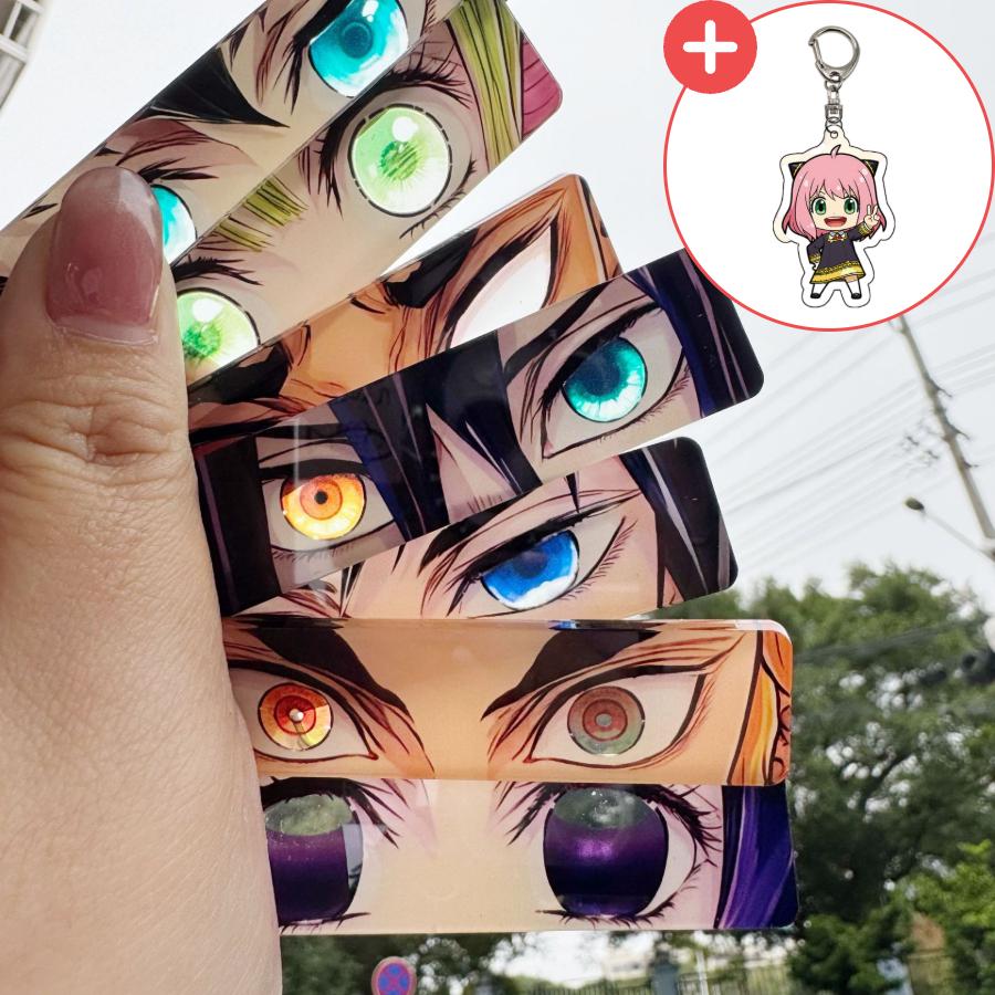 鬼滅の刃 瞳 eyelook Ver.2 鬼滅グッズ 鬼殺隊 携帯電話 バッグ キーリング キーホルダー バッグチャーム