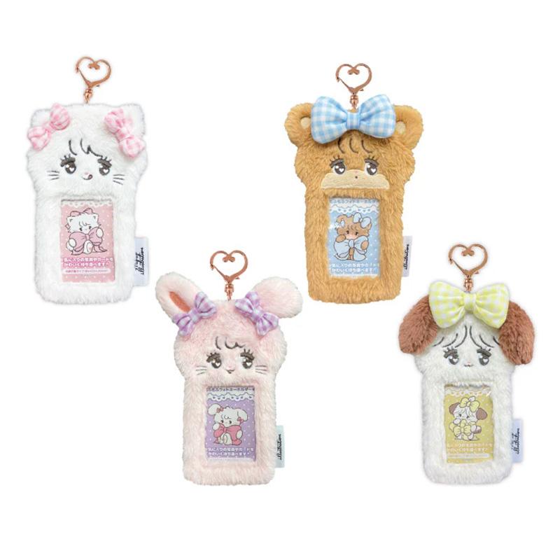 ミコ キャラクターズ モフモフ ポトカホルダー カラビナ