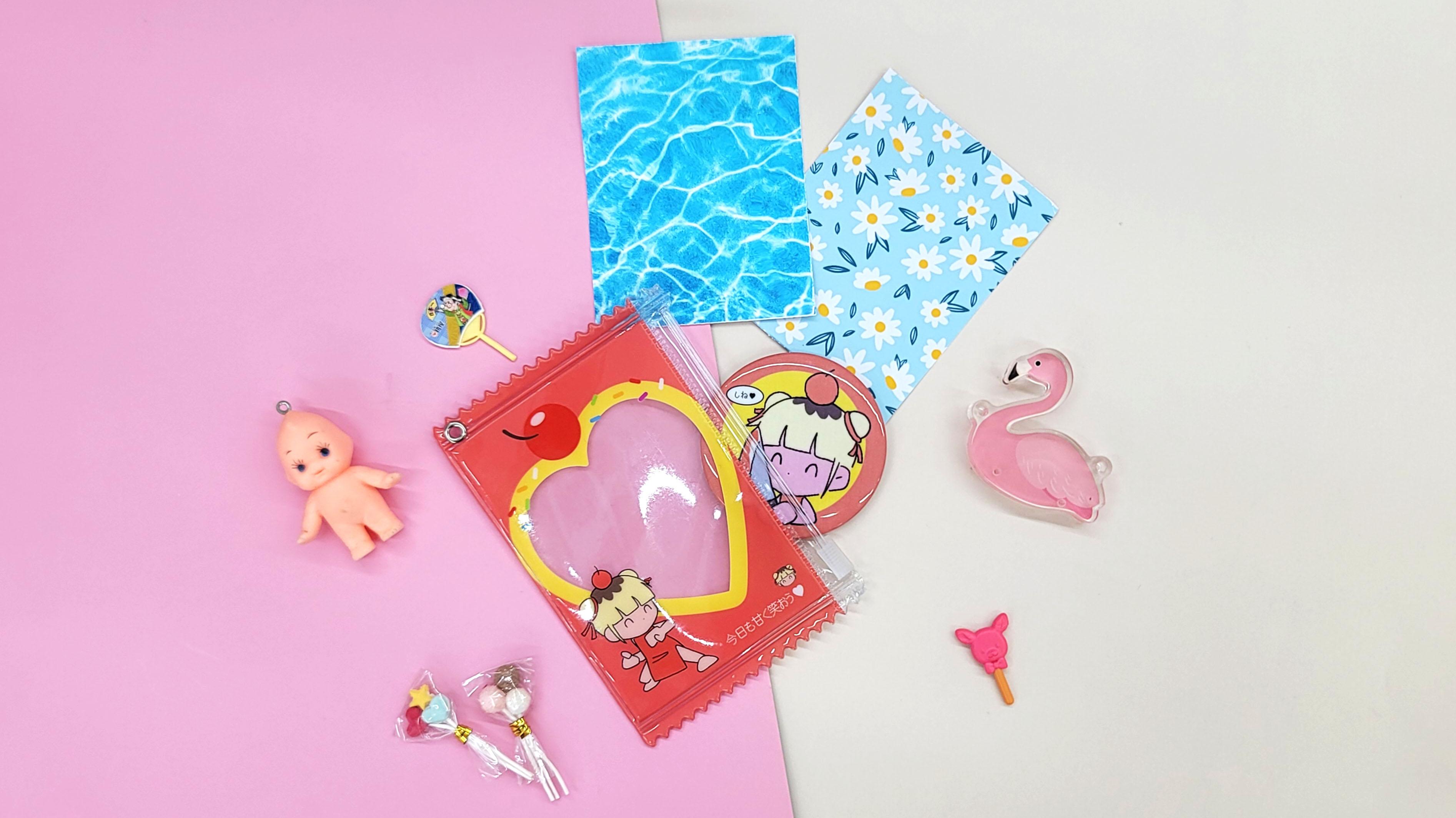 [受注制作]缶バッジポーチ (ポトカポーチ, ポトカポーチ)