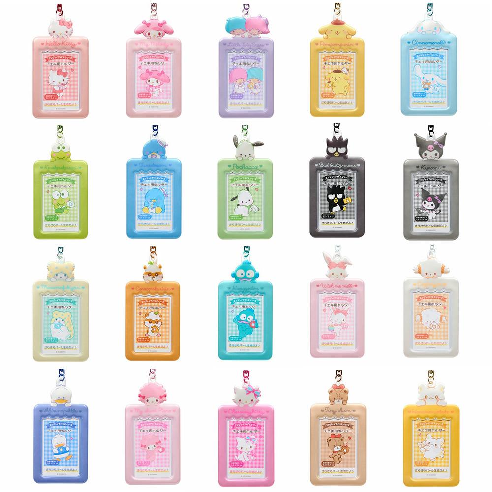 サンリオ 2025 ホログラム エンジョイ アイドル チェキ ポトカホルダー ピアノ チャーミーキティ ハナマルオバケ