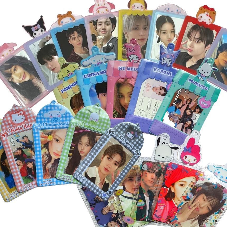 Dani Shop エポキシ キャラクター ポカ ホルダー フォトカード 収納