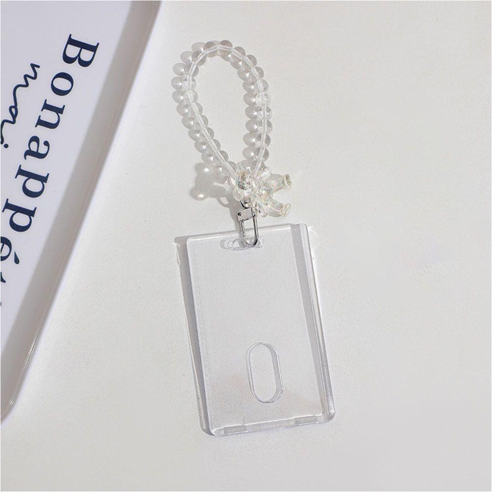 アクリル カードホルダー フォトカード ホルダー 名刺 収納 グッズ キーリング