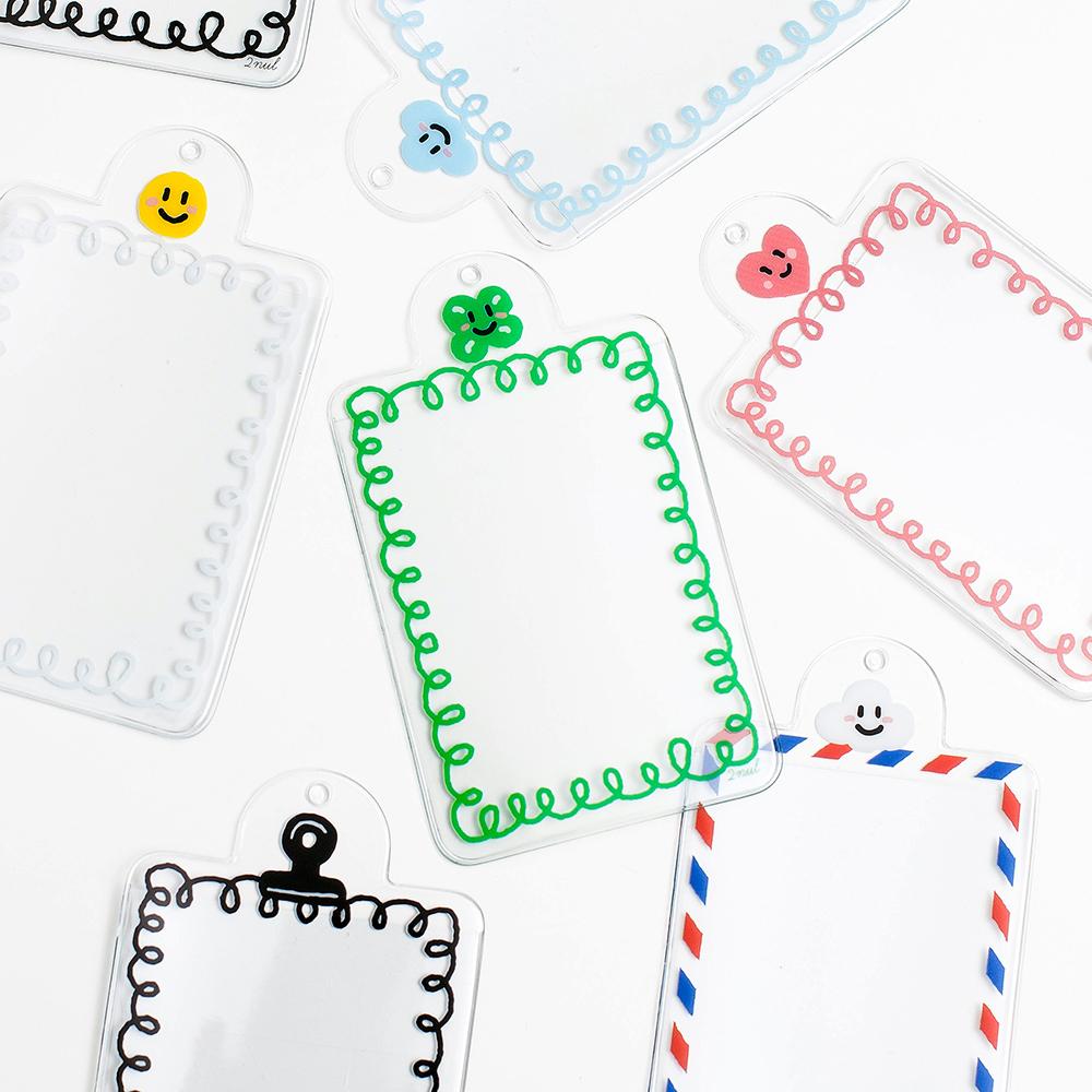 フォトカード ホルダー スマイル