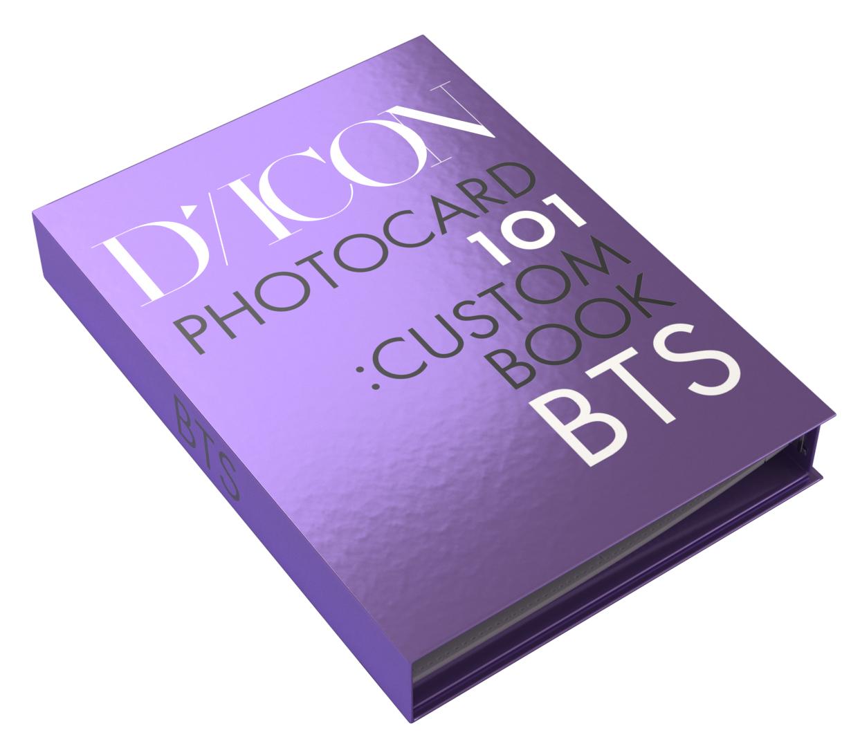 BTS (防弾少年団) DICON フォトカード 101 : CUSTOM BOOK