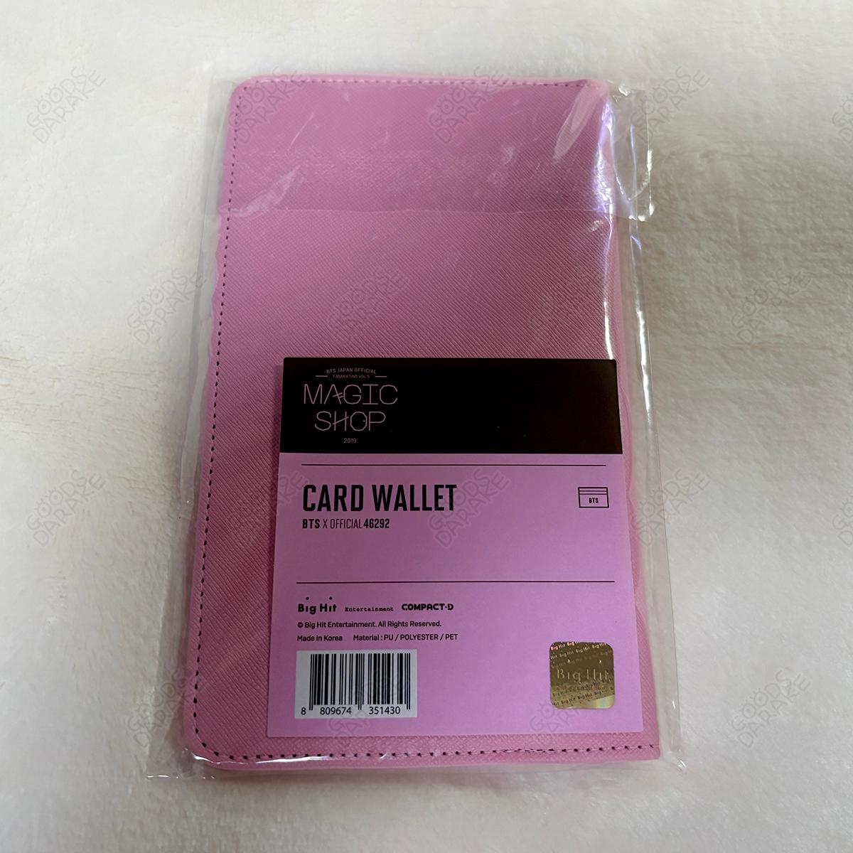 BTS (防弾少年団) 日本ファンミーティング Magic Shop カードウォレット、ユニットフォトカード