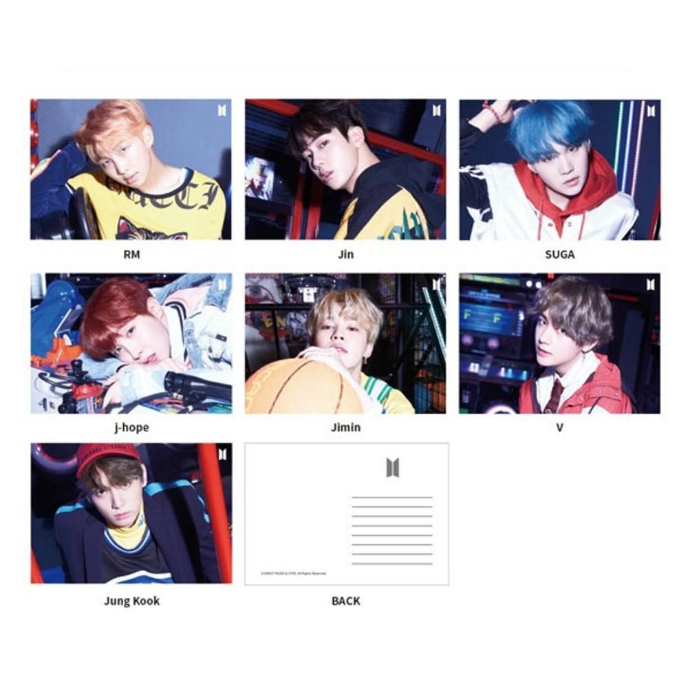 BTS (防弾少年団) レンチキュラー 立体ポストカード+フォトカード LOVE YOURSELF Her