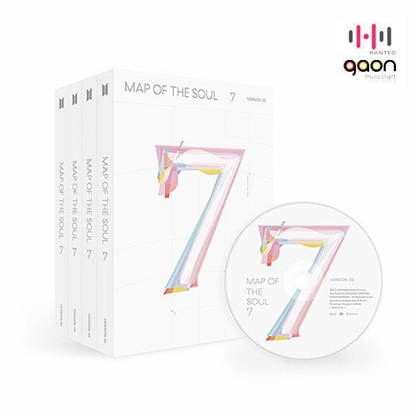 アルバム4種 ポスター1枚 BTS (防弾少年団) Map Of The Soul 7