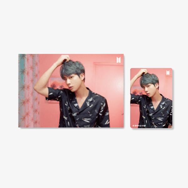 BTS 官製はがき レンチキュラー 3D 立体 フォトカード VER 2 MAP OF THE SOUL PERSONA BTS ポカ Jin