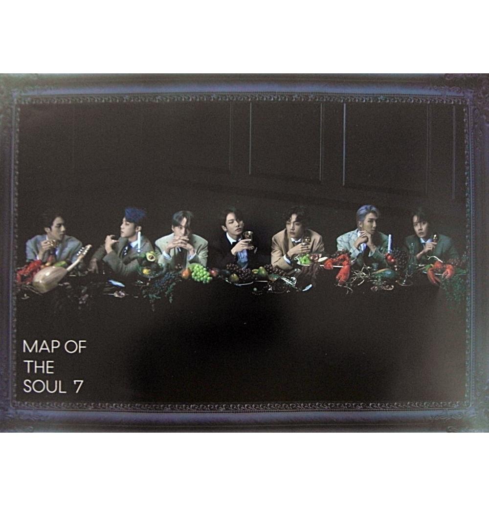 (ブロマイド1種+筒) BTS - Map Of The Soul 7 バージョン 3 ポスター