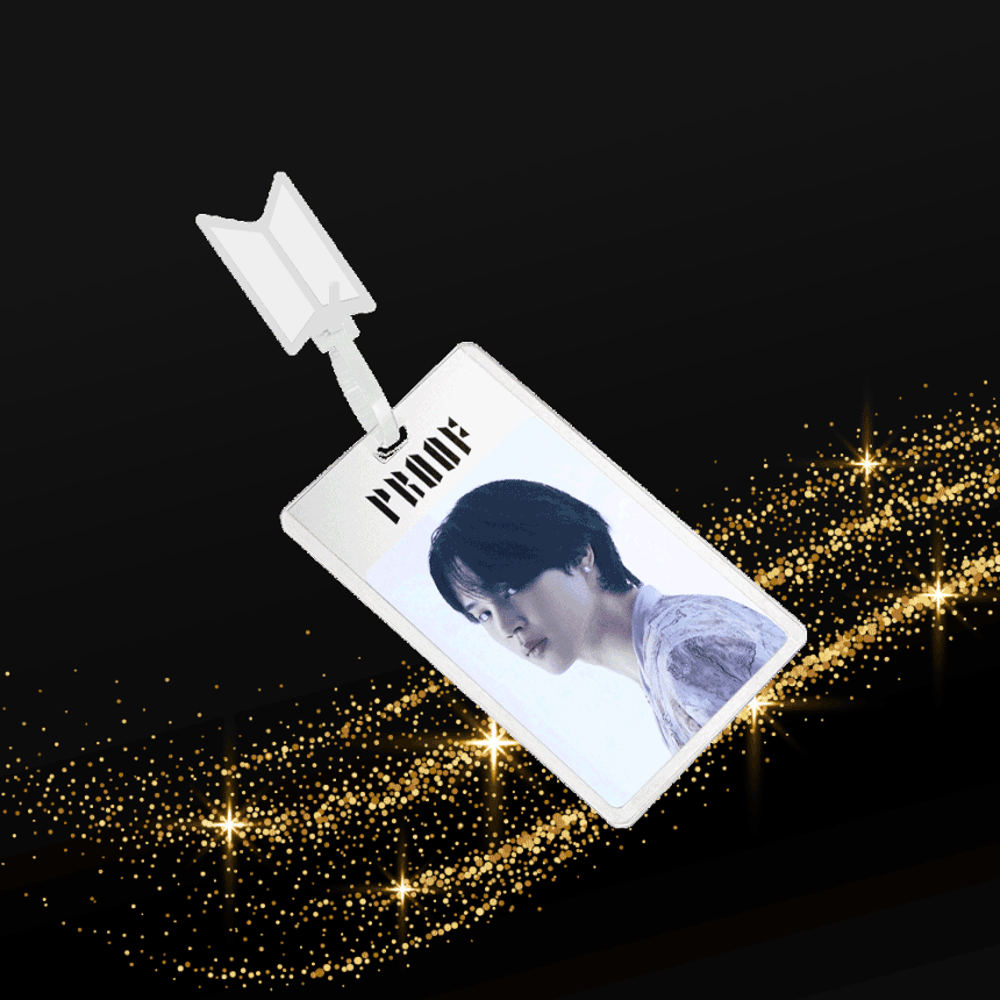 BTS Proof 3D レンチキュラープレミアムカードストラップ ポト