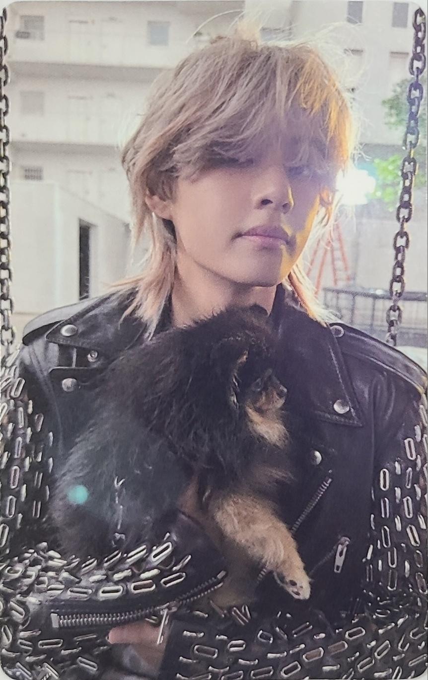 [뷔] BTS V Layover Weverse 予約販売 特典 写真2 フォトカード