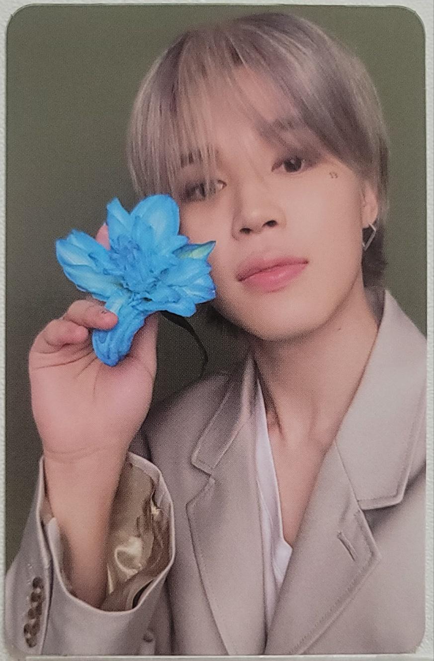 [BTS/지민 ポト] BTS MUSE BLOOMING VER ブルーフラワー フォトカード
