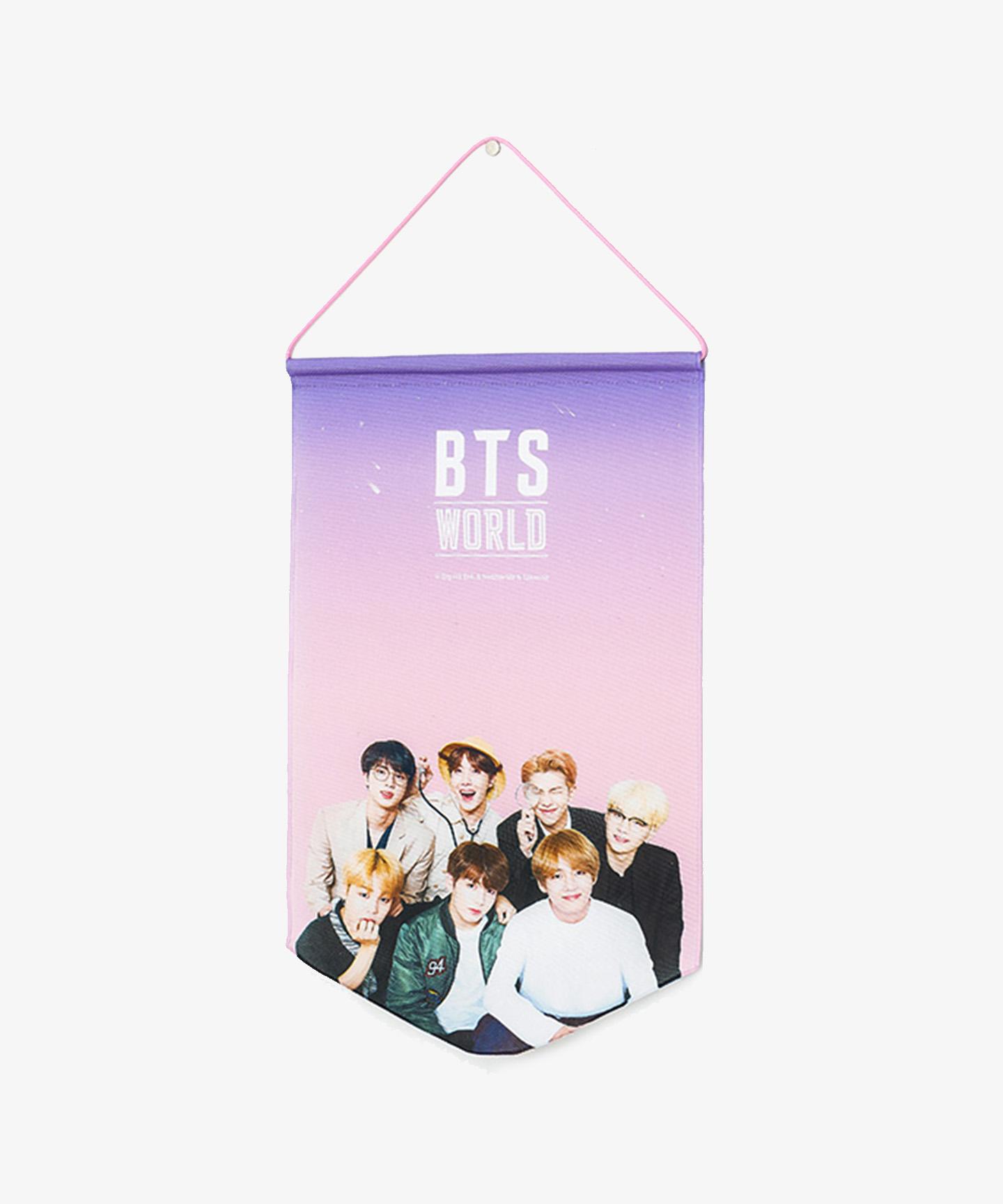 BTS WORLD バッジ フラッグ 未開封 新品