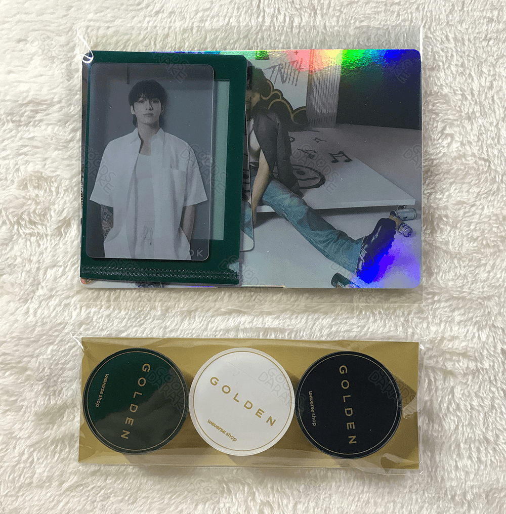 ジョングク ソロ GOLDEN Weverseショップ早期特典 BTS JungKook GOLDEN Weverse