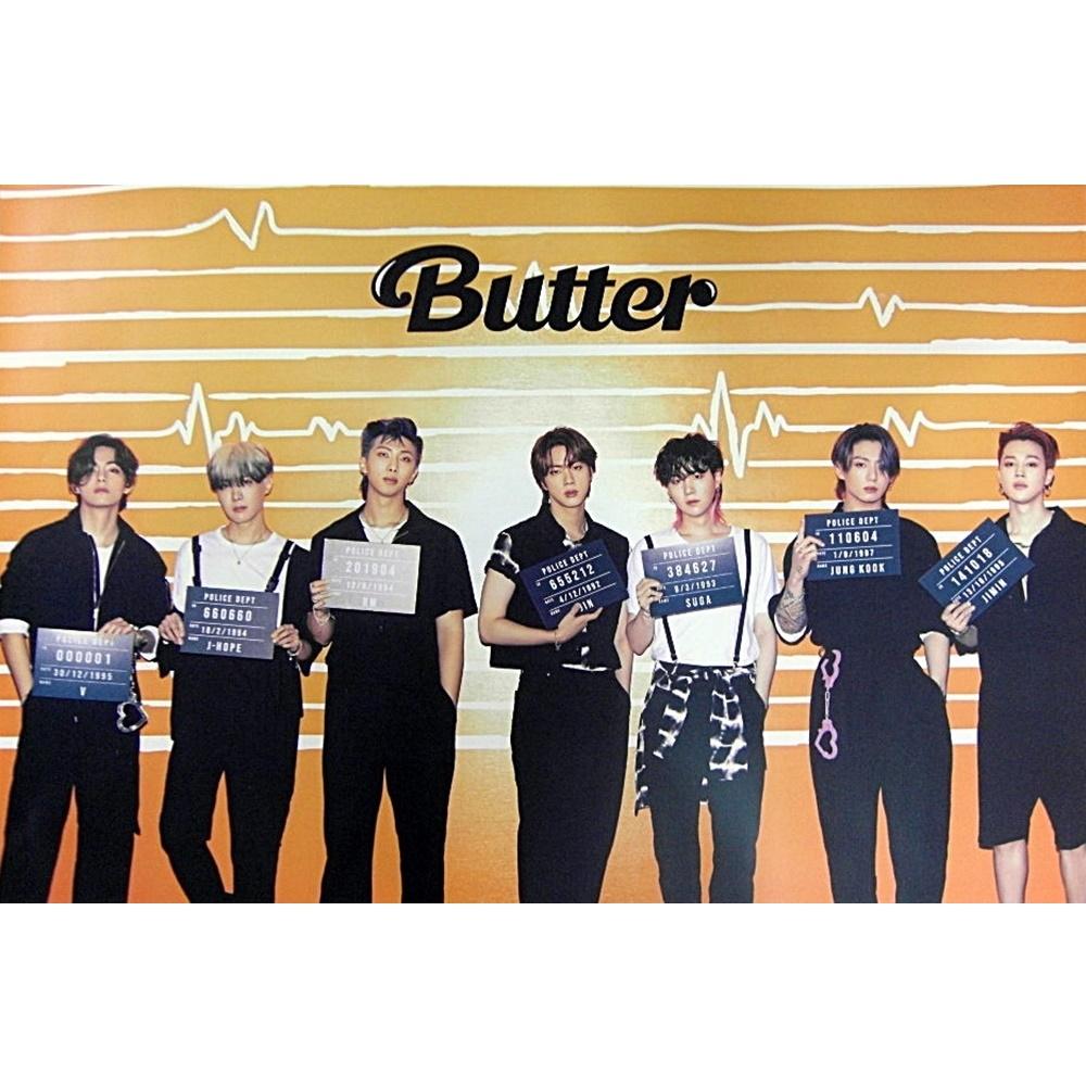 (ブロマイド1種+筒) BTS Butter Cream Ver. ポスター