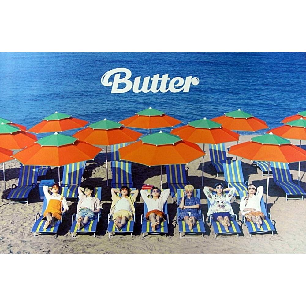 (ブロマイド1種+筒) BTS Butter Peaches Ver. ポスター
