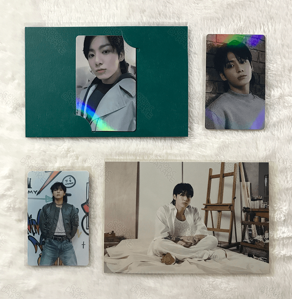 BTS JungKook GOLDEN 日本FC ユニバーサル特典 フォトカード ホログラムポカ Jungkook GOLDEN