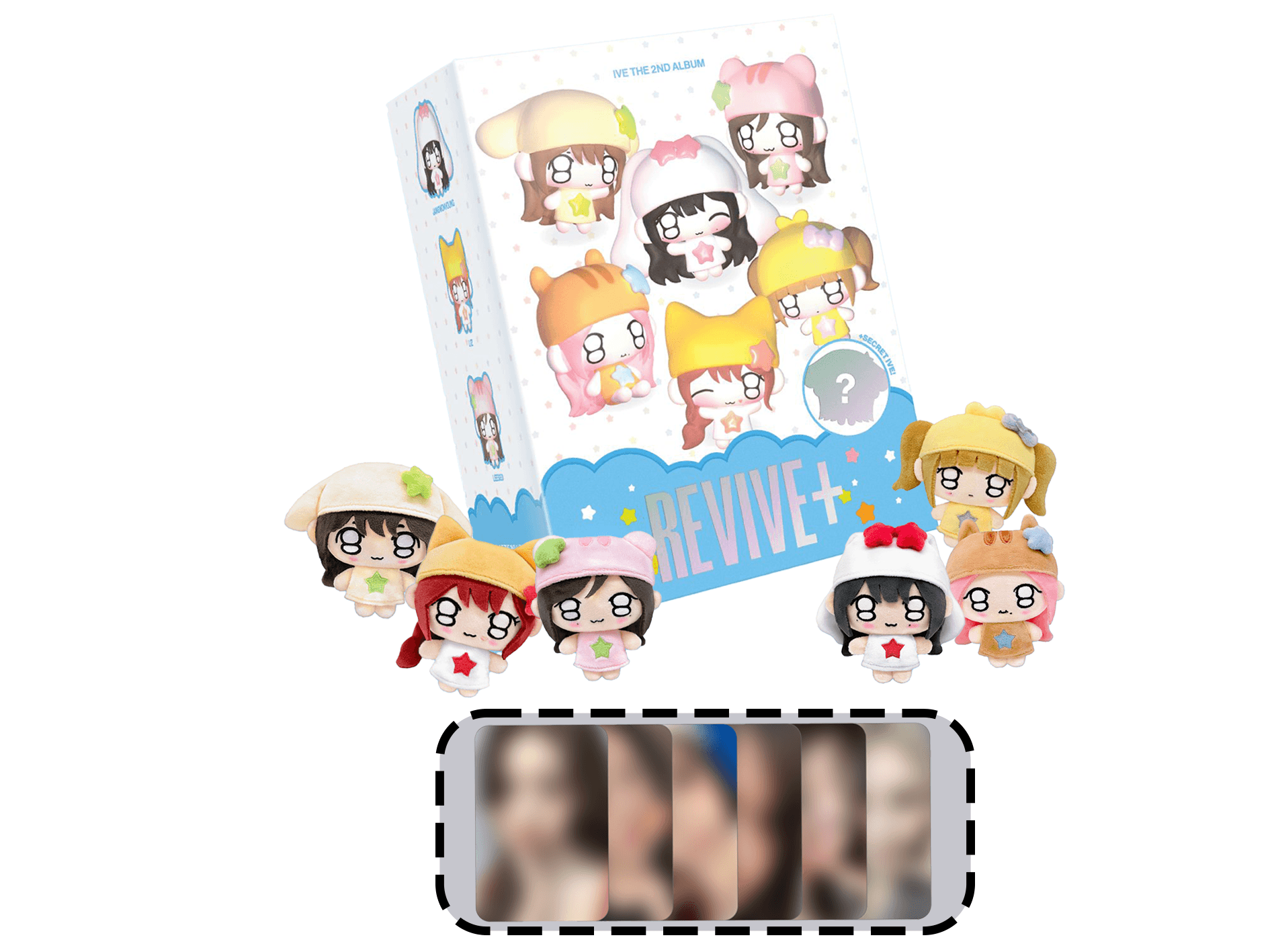 IVE アルバム プチドール + 特典 6種セット 正規2集 REVIVE PETIT 뱅뱅