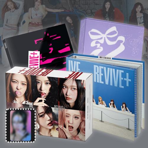 IVE アルバム 4種セット ジンポ リバイブ REVIVE+ 正規 2集 IVE 特典 ポカ バンバン ブラックホール