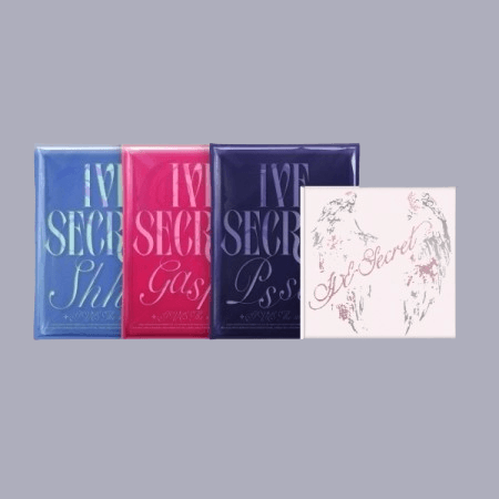 (4種セット) IVE アルバム SECRET Mini 4集 IVE SECRET Photo Book