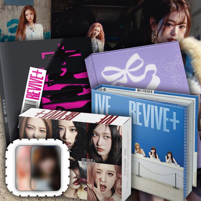 IVE アルバム REVIVE+ 特典 IVE 正規 2集 フォトブック 4種セット リバ이브 BANG BANG BLACKHOLE