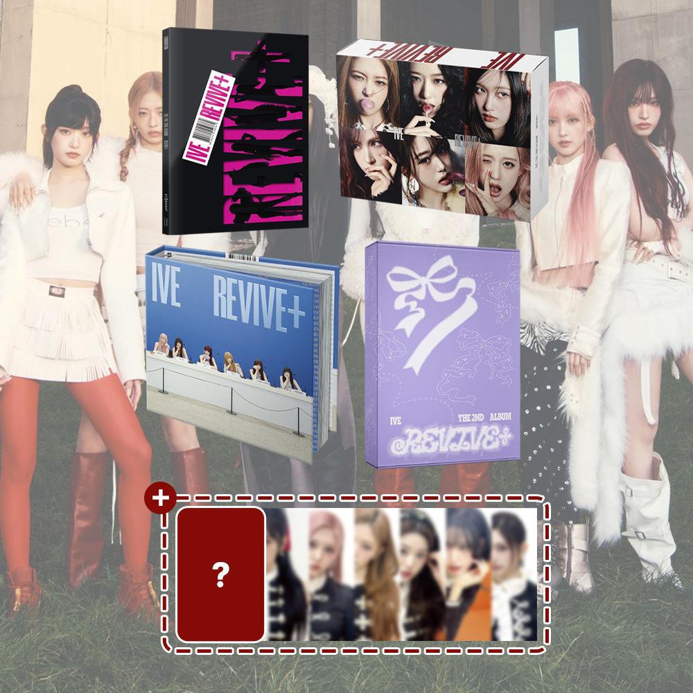 [4種セット] IVE アルバム 正規2集 REVIVE+ リバ이브 通常盤+LOVED IVE BANGERS