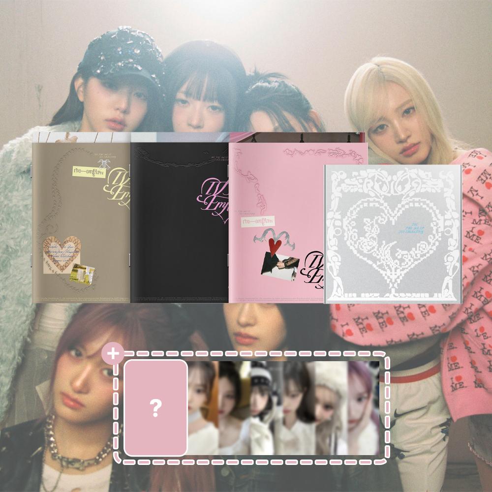 [4種セット] IVE アルバム EMPATHY Love Dive Attitude+特典 ミニ 3集 IVE EMPATHY