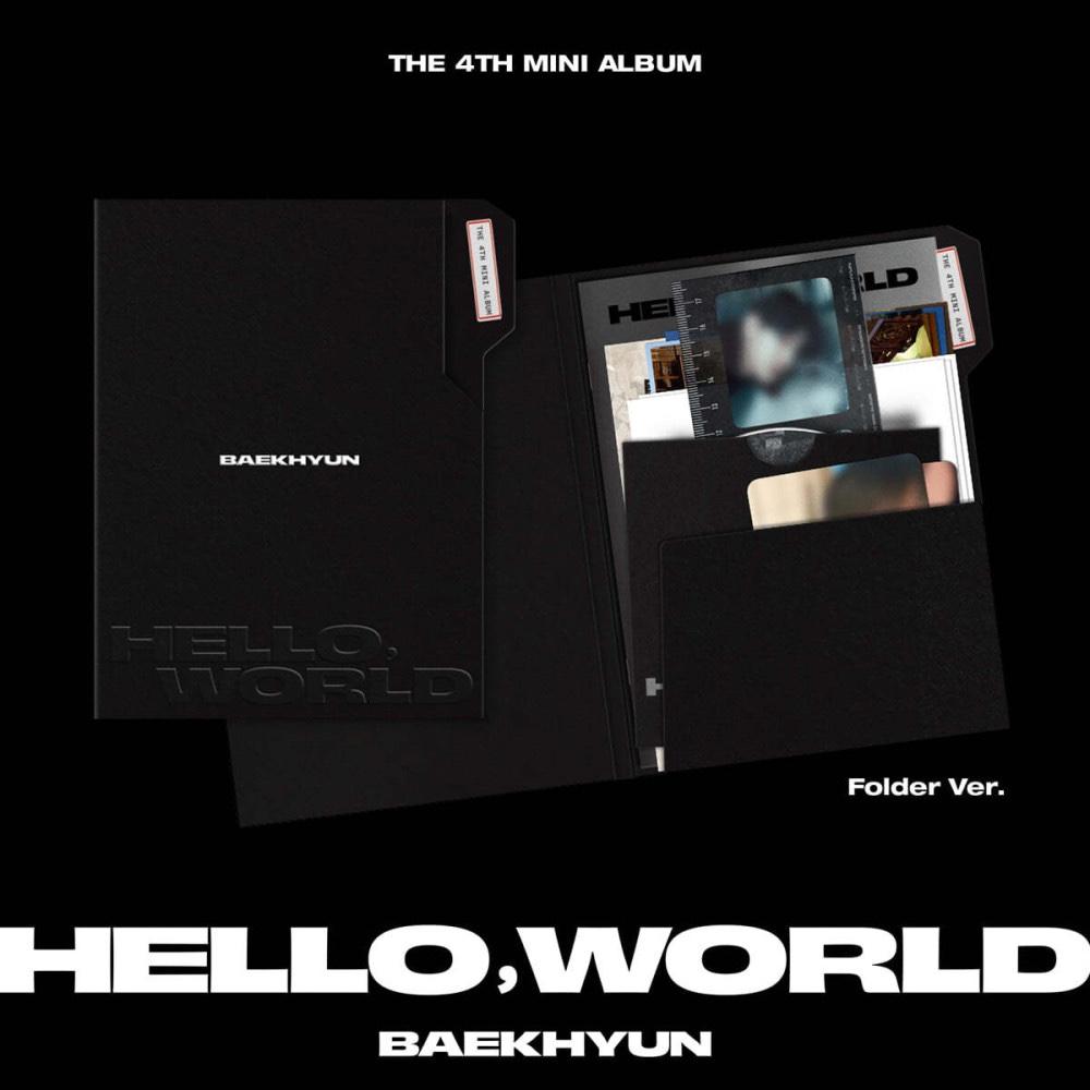 ベクヒョン EXO 4集 ミニ Hello World フォルダー