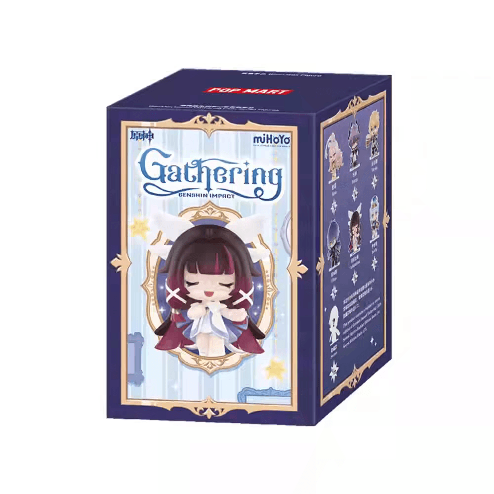 (選択可能) 原神 グッズ / POP MART チビシリーズ フィギュア ランダムボックス