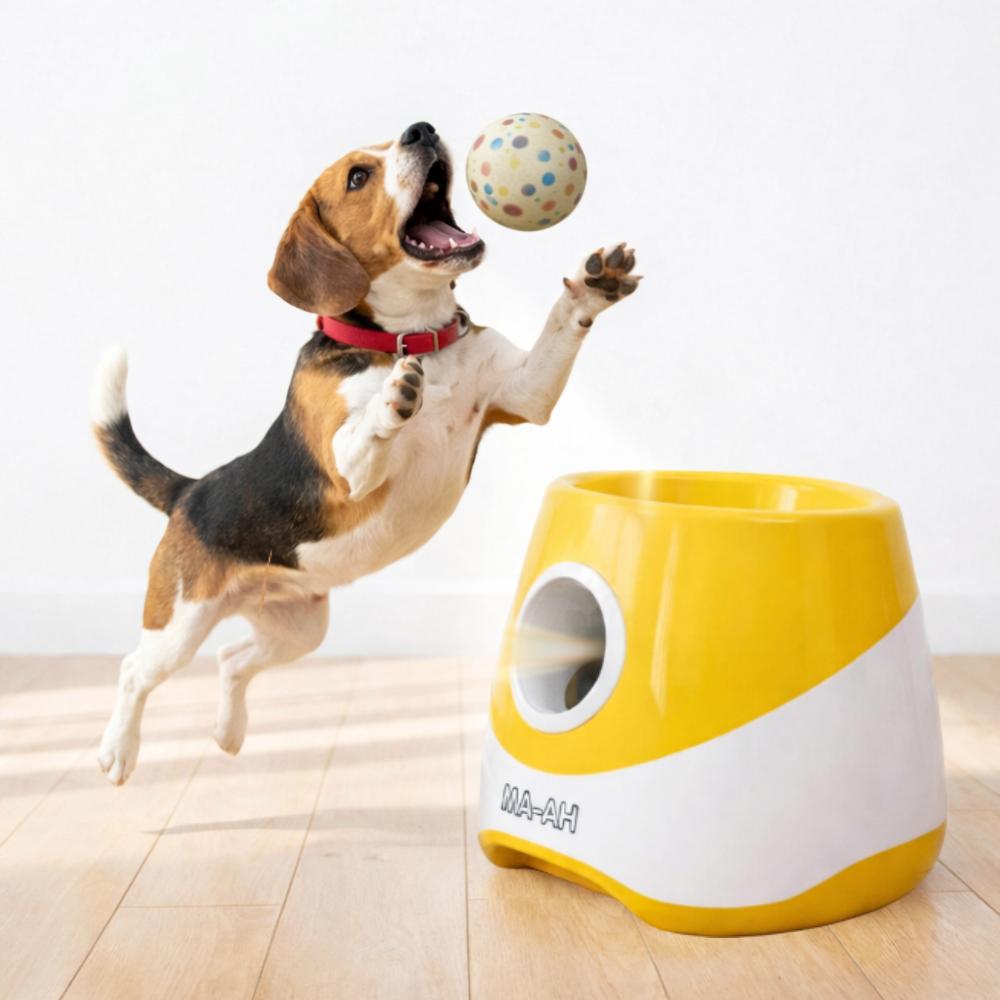 わんちゃん用おもちゃ 動く セルフボールランチャー 低騒音 無線 第3世代 6kg 中小型犬以上