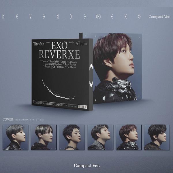 Compact ランダム EXO アルバム EXO 8集 Crown クラウン REVERXE