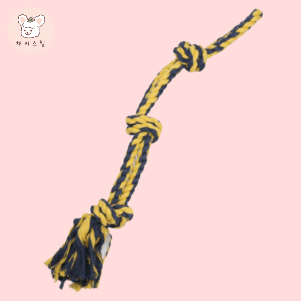 (8種) 大型犬用トイ 綱引き おもちゃ リトリバー ネイビー 60cm