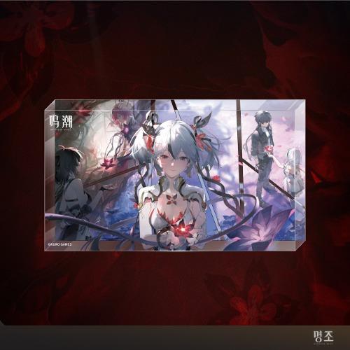 鳴潮 Wandering Wave Intertwined Star Memories Series Acrylic Block / Camellia