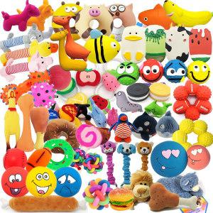 PAWDIC 강아지 장난감 삑삑이 인형 로프 터그놀이 노즈워크