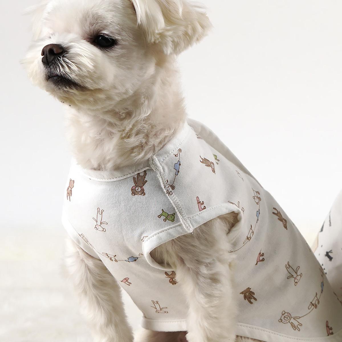 犬服 オーガニック リバーシブルベスト