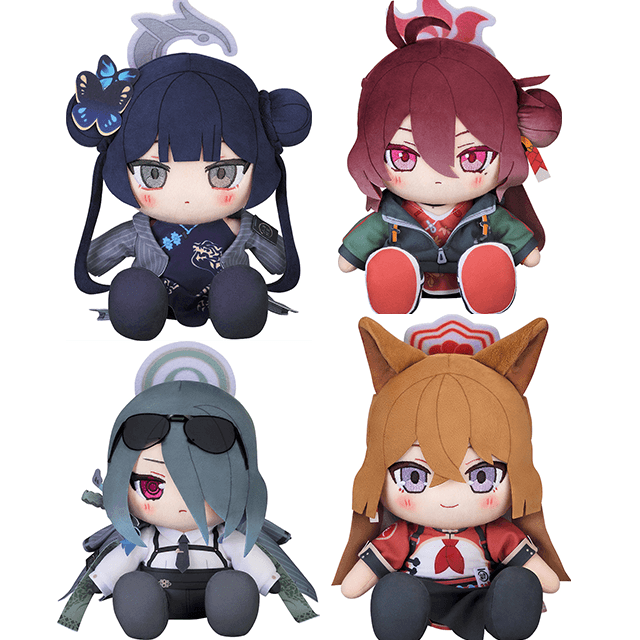 チョコプニ ぬいぐるみ キサキ/レイジョ/ミナ/ルミ / ブルーアーカイブ