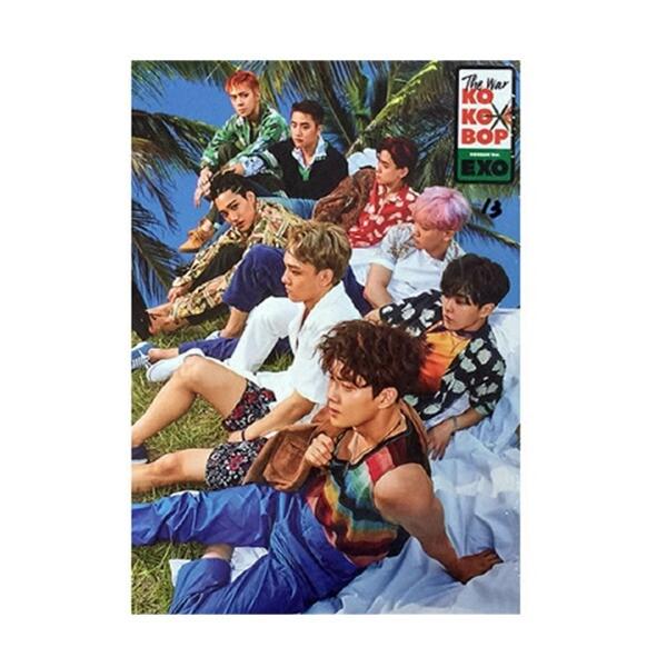 開封済 Regular B EXO アルバム EXO 4th Album The War KOKOBOP