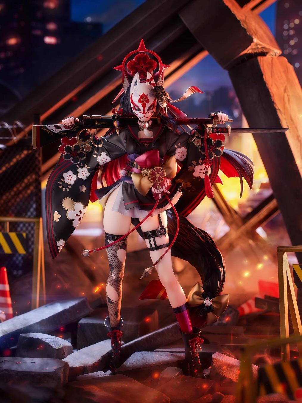 ブルーアーカイブ フィギュア ワカモ 大型 PVC キャラクターコレクション インテリア装飾小道具