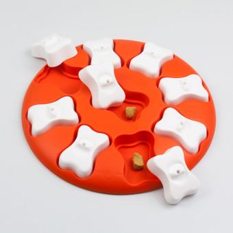 Nina Ottosson (ニーナオットソン) レベル1 ドッグスマートプラスティック - ノーズワーク 犬 猫 知育トイ