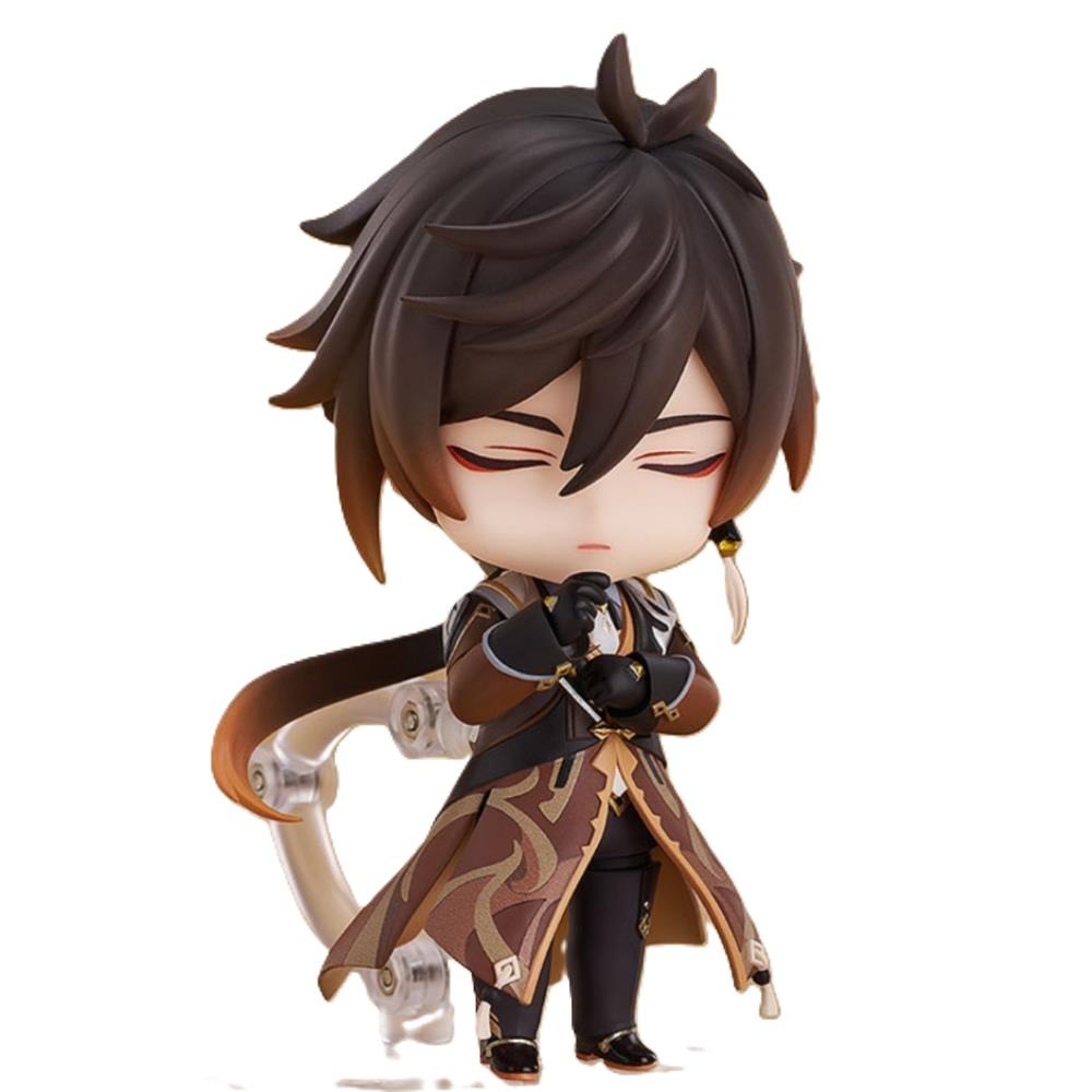 グッドスマイル 넨도로이드 原神 鍾離 フィギュア グッズ ディスプレイ