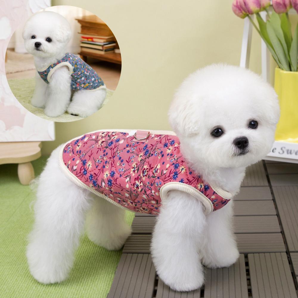 犬用 キムチベスト 猫 キルティング おばあちゃん おばあさん ベスト