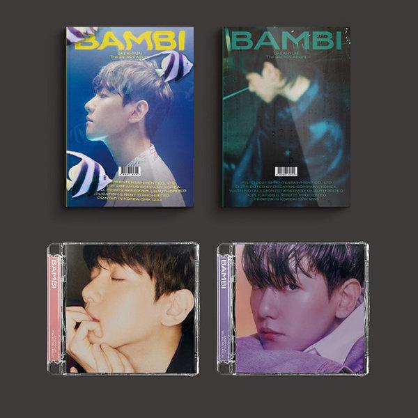 カバー選択 BAEKHYUN BaekHyun Bambi Mini Album 3rd Album EXO EXO