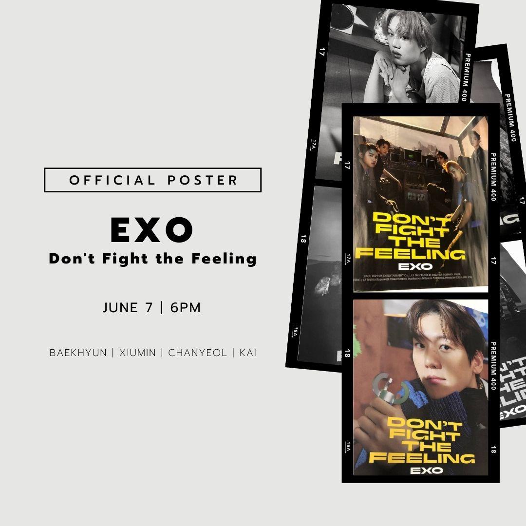 Poster EXO Don’t Fight the Feeling 初回盤 Album Limited Edition 610x920