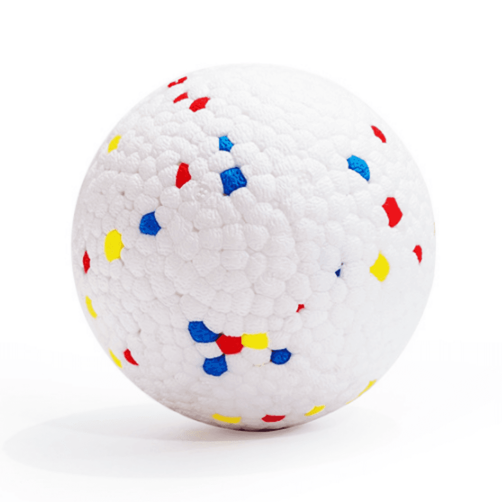 丈夫な犬用ボールおもちゃ モンドリアン 4.5CM